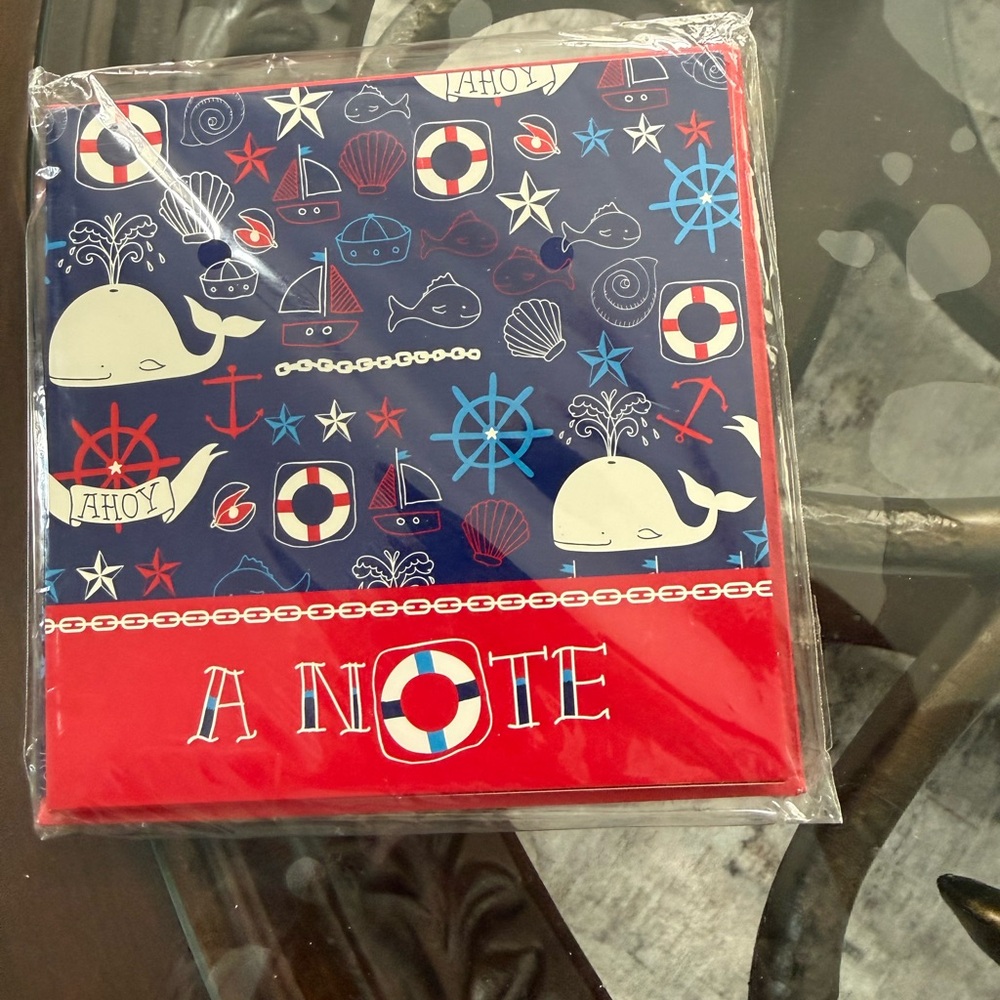 Michaels Red Notecards Set